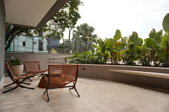Área comum - Piscina de apartamento à venda com 1 quarto, 54m² em São Pedro, Belo Horizonte