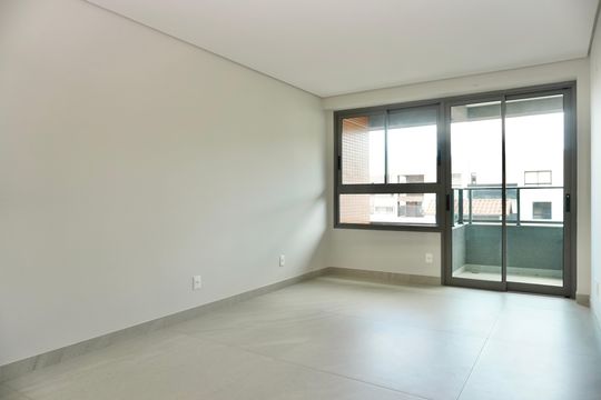 Sala de apartamento à venda com 1 quarto, 54m² em São Pedro, Belo Horizonte