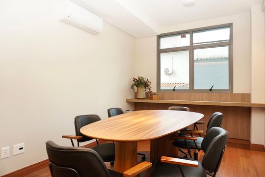 Área comum - Coworking de apartamento à venda com 3 quartos, 203m² em São Pedro, Belo Horizonte
