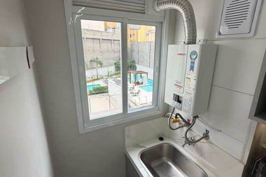 Área de serviço de apartamento para alugar com 2 quartos, 56m² em Bonfim, Campinas
