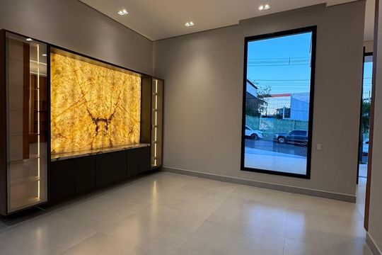 Sala de casa de condomínio à venda com 3 quartos, 500m² em Jardim Indaiatuba Golf, Indaiatuba