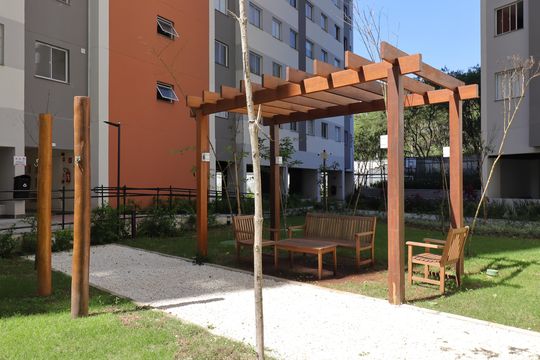 Área comum de apartamento para alugar com 2 quartos, 35m² em Usina Piratininga, São Paulo