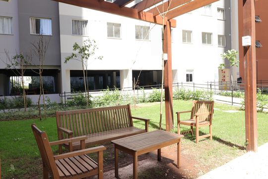 Área comum de apartamento para alugar com 2 quartos, 35m² em Usina Piratininga, São Paulo