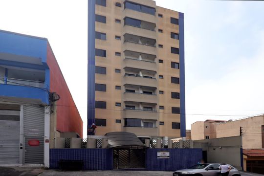Fachada de apartamento à venda com 2 quartos, 45m² em Parque das Nações, Santo André