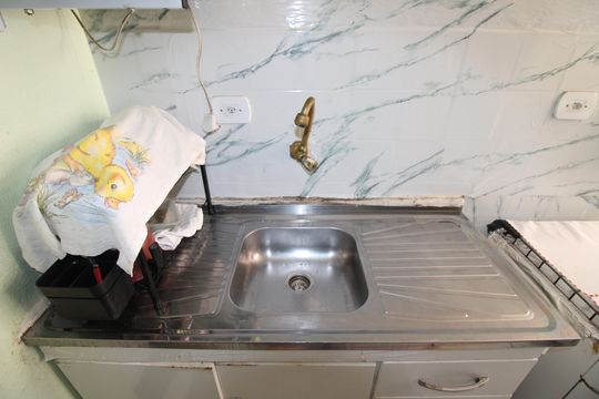 Cozinha de apartamento para alugar com 2 quartos, 45m² em Vila Chabilandia, São Paulo
