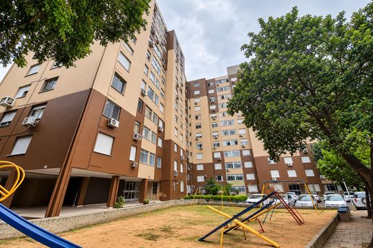 Área externa de apartamento para alugar com 1 quarto, 45m² em Cristal, Porto Alegre