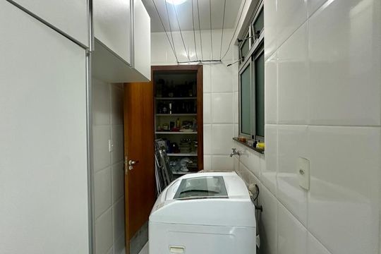 Área de Serviço de apartamento à venda com 3 quartos, 88m² em Barroca, Belo Horizonte