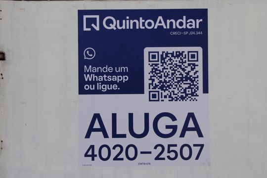 Placa de casa para alugar com 1 quarto, 70m² em Fazenda Itaim, São Paulo
