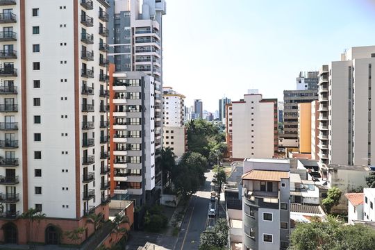 Vista da varanda  de apartamento à venda com 2 quartos, 74m² em Centro, Santo André