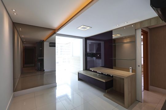 Sala de apartamento à venda com 2 quartos, 74m² em Centro, Santo André