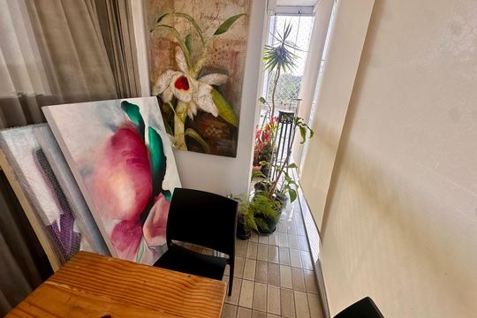 Varanda de apartamento à venda com 4 quartos, 160m² em Santo Amaro, São Paulo