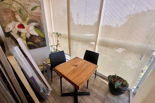 Varanda de apartamento à venda com 4 quartos, 160m² em Santo Amaro, São Paulo