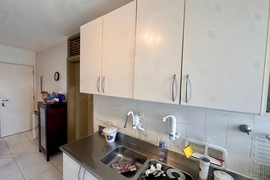 Cozinha de apartamento à venda com 4 quartos, 160m² em Santo Amaro, São Paulo