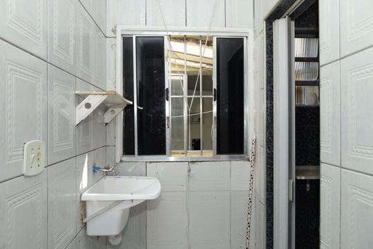 Área de Serviço de casa para alugar com 2 quartos, 45m² em Vila Monte Santo, São Paulo
