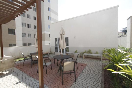 Área comum de apartamento à venda com 3 quartos, 88m² em Palmeiras, Belo Horizonte