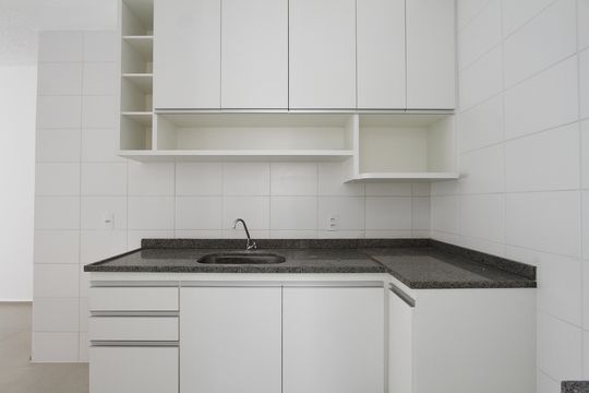 Cozinha de apartamento à venda com 3 quartos, 88m² em Palmeiras, Belo Horizonte