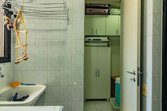 Área de serviço de apartamento à venda com 4 quartos, 120m² em Vila Clementino, São Paulo