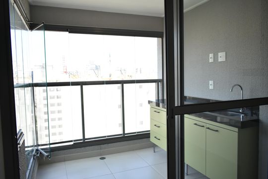 Sacada de apartamento para alugar com 1 quarto, 50m² em Vila Clementino, São Paulo