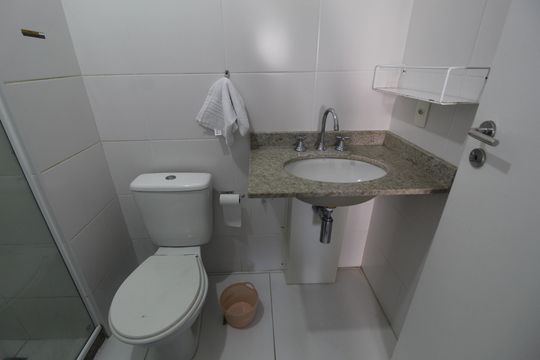 Quarto 2 - Suíte de apartamento à venda com 3 quartos, 68m² em Barra Olímpica, Rio de Janeiro