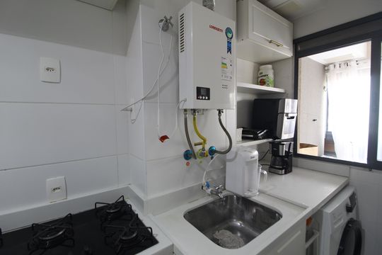 Área de Serviço de apartamento à venda com 3 quartos, 68m² em Barra Olímpica, Rio de Janeiro