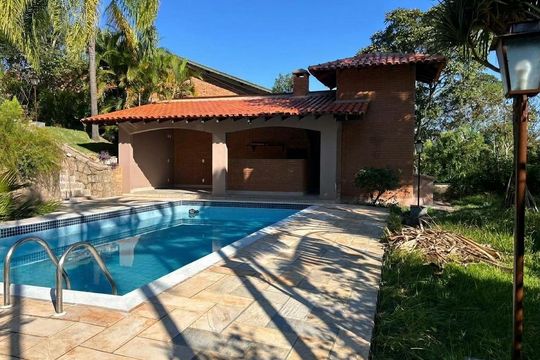 Área externa de casa para alugar com 5 quartos, 389m² em Condominio Fazenda São Joaquim, Vinhedo