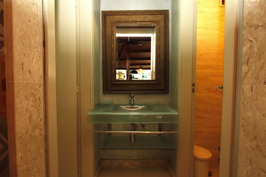 Banheiro 4 de casa de condomínio para alugar com 3 quartos, 186m² em Buritis, Belo Horizonte