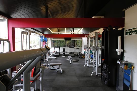Área comum - Academia de casa de condomínio para alugar com 3 quartos, 186m² em Buritis, Belo Horizonte
