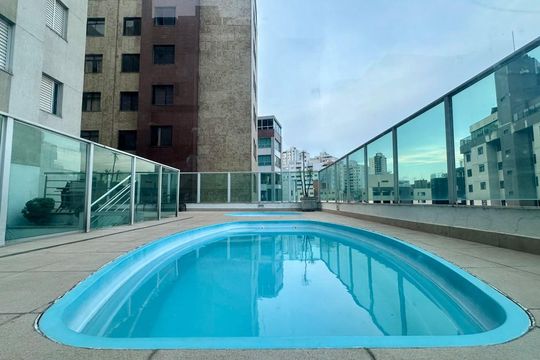 Área comum - Piscina de apartamento à venda com 3 quartos, 106m² em Buritis, Belo Horizonte