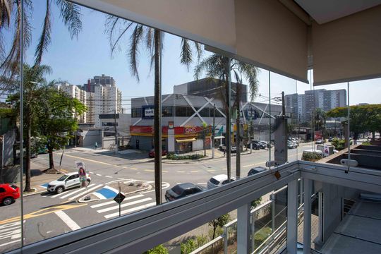 Varanda da Sala de apartamento para alugar com 2 quartos, 55m² em Centro, Diadema