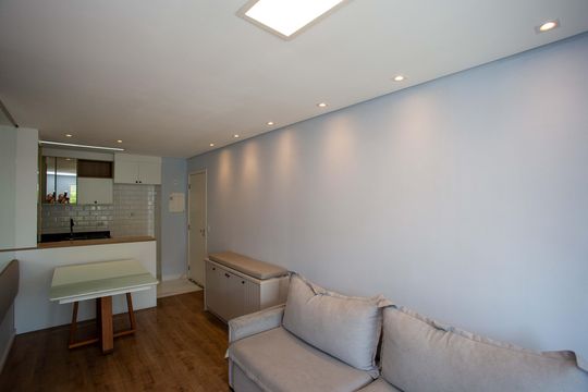 Sala de apartamento para alugar com 2 quartos, 55m² em Centro, Diadema