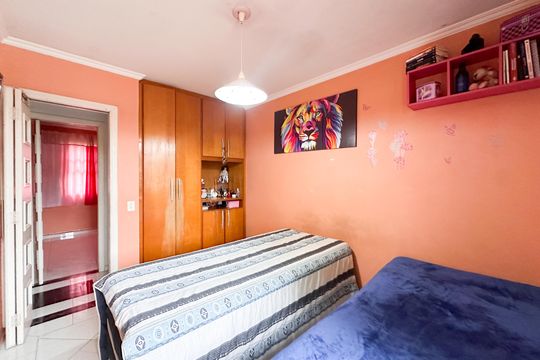 Quarto 1 de casa de condomínio para alugar com 3 quartos, 100m² em Jardim Valdibia, São Bernardo do Campo
