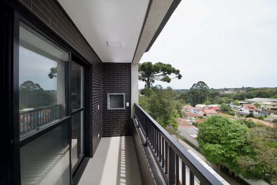 Sacada de apartamento para alugar com 3 quartos, 150m² em Santa Felicidade, Curitiba