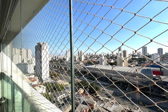Varanda de kitnet/studio à venda com 1 quarto, 34m² em Campo Belo, São Paulo