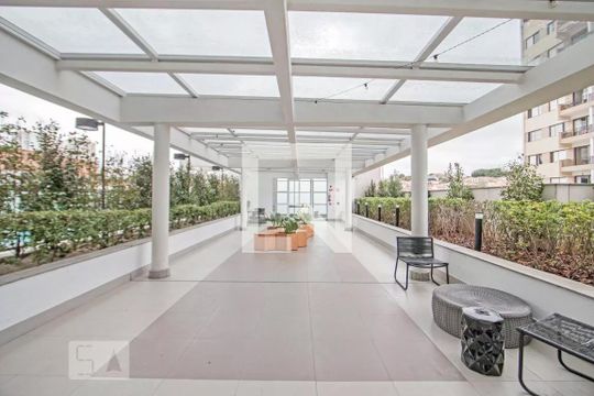 Área comum de kitnet/studio à venda com 1 quarto, 34m² em Campo Belo, São Paulo