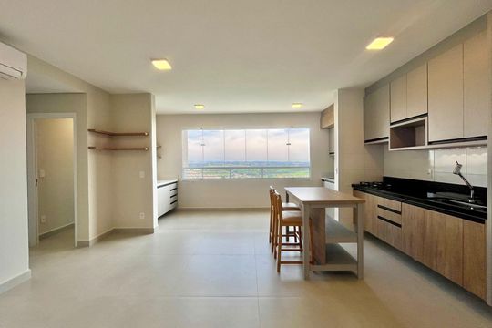 Sala  de apartamento para alugar com 2 quartos, 66m² em Loteamento Parque São Martinho, Campinas