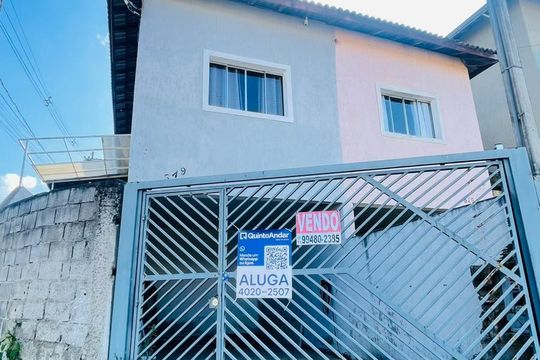 Fachada com placa de casa para alugar com 2 quartos, 147m² em Jardim Japao (caucaia do Alto), Cotia