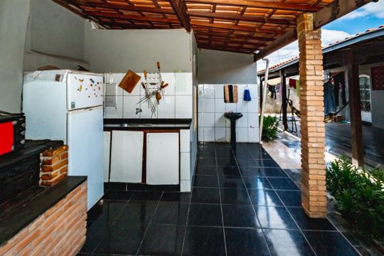 Espaço Gourmet de casa à venda com 3 quartos, 435m² em São Cosme de Baixo, Belo Horizonte
