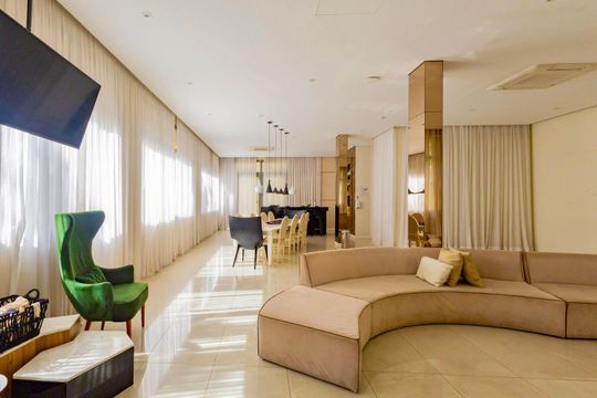 Salão de Festas  de apartamento à venda com 2 quartos, 79m² em Santo Amaro, São Paulo