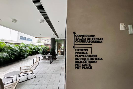 Área comum de apartamento para alugar com 3 quartos, 119m² em Botafogo, Rio de Janeiro