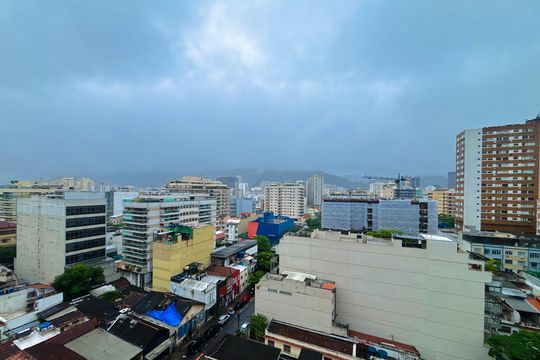 Vista Sala de apartamento para alugar com 3 quartos, 119m² em Botafogo, Rio de Janeiro