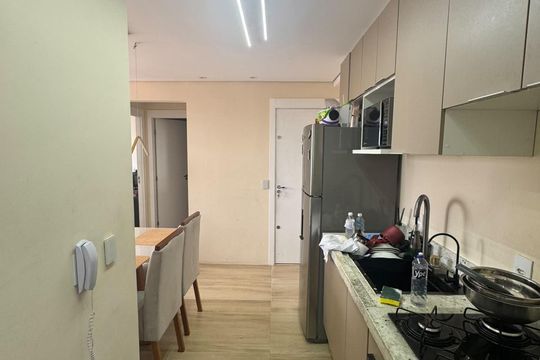 Cozinha de apartamento à venda com 2 quartos, 38m² em Tatuapé, São Paulo