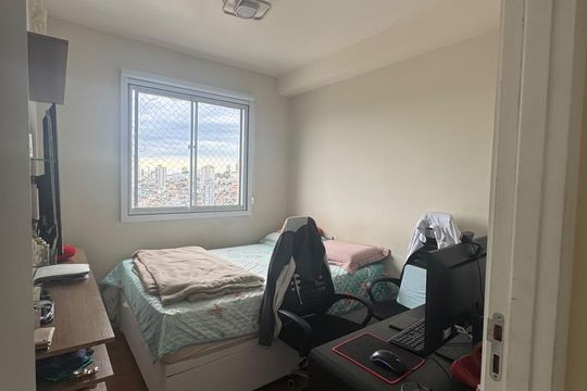 Quarto 1 de apartamento à venda com 2 quartos, 38m² em Tatuapé, São Paulo