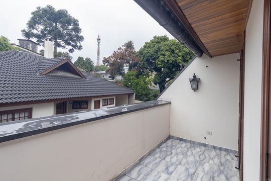 Varanda do Quarto 3 -Demi Suite de casa à venda com 4 quartos, 524m² em Pilarzinho, Curitiba