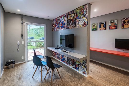 Sala de Jogos de apartamento para alugar com 2 quartos, 48m² em Loteamento City Jaragua, São Paulo