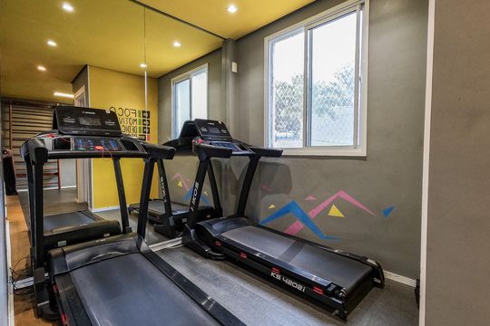 Área comum - Academia de apartamento para alugar com 2 quartos, 48m² em Loteamento City Jaragua, São Paulo