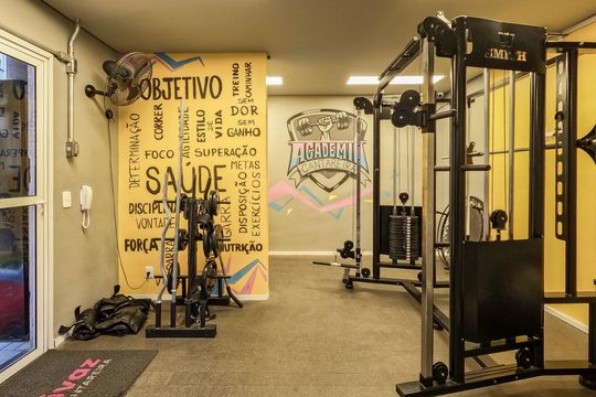 Área comum - Academia de apartamento para alugar com 2 quartos, 48m² em Loteamento City Jaragua, São Paulo