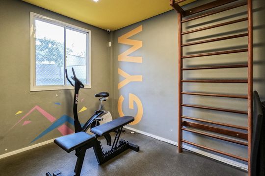 Área comum - Academia de apartamento para alugar com 2 quartos, 48m² em Loteamento City Jaragua, São Paulo