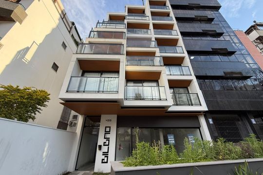 Fachada de kitnet/studio para alugar com 1 quarto, 30m² em Rio Branco, Porto Alegre