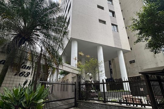 Fachada de apartamento para alugar com 1 quarto, 50m² em Itararé, São Vicente