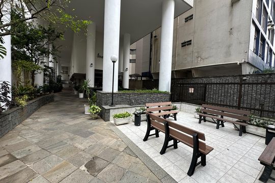 Área comum de apartamento para alugar com 1 quarto, 50m² em Itararé, São Vicente